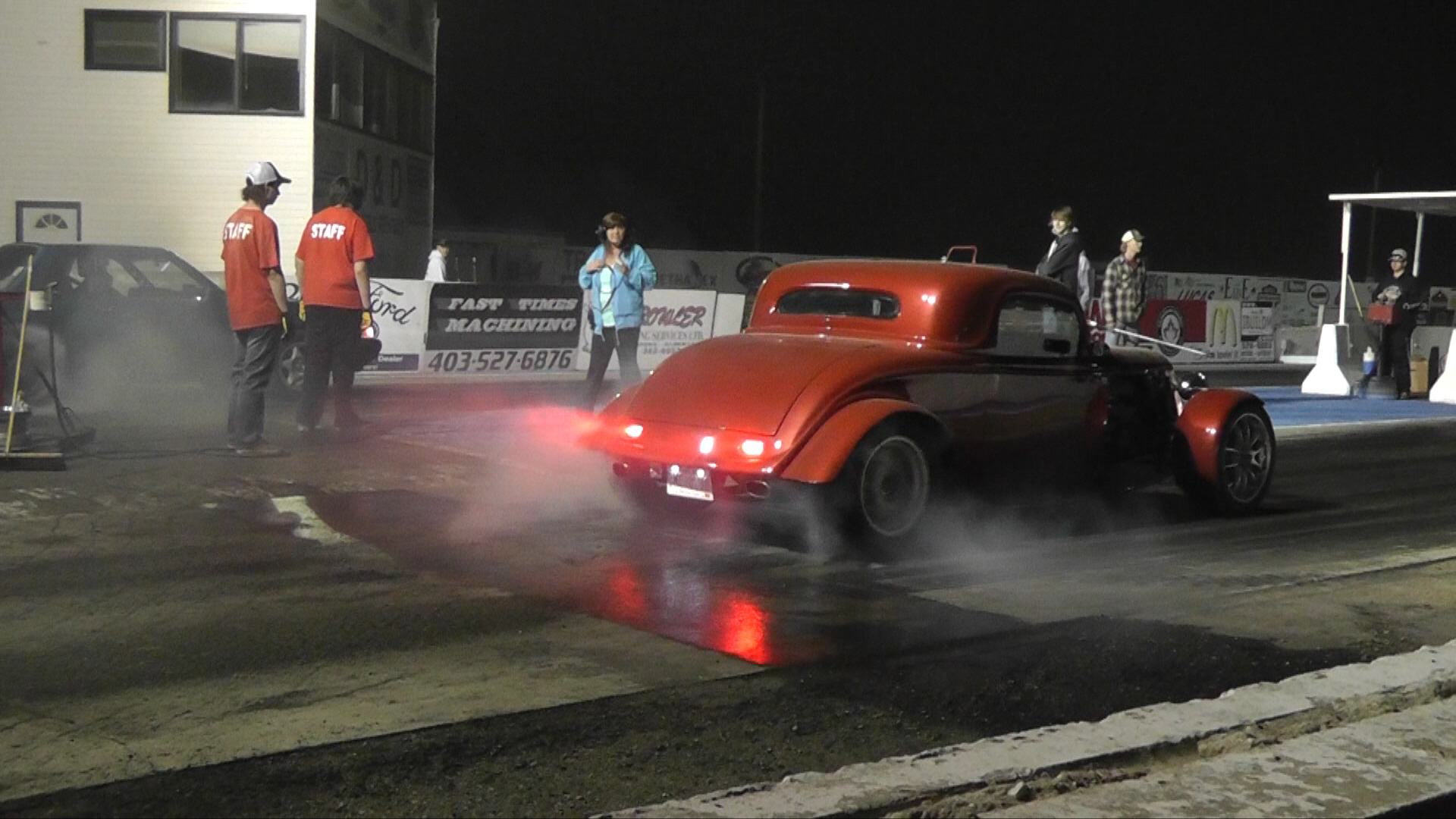 Factory FIve Hot Rod Medicine Hat Alberta Drag Race