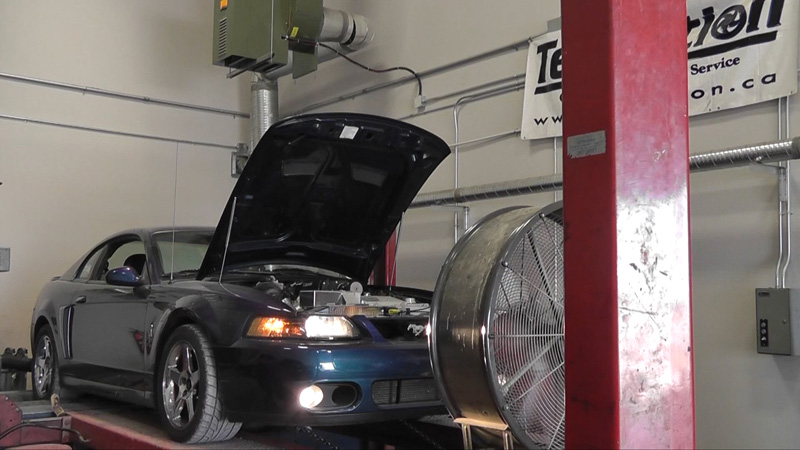 Mystichrome Terminator Mustang Dyno